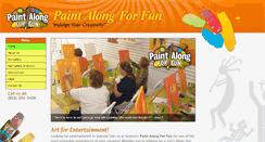 Desktop Screenshot of paintalongforfun.com